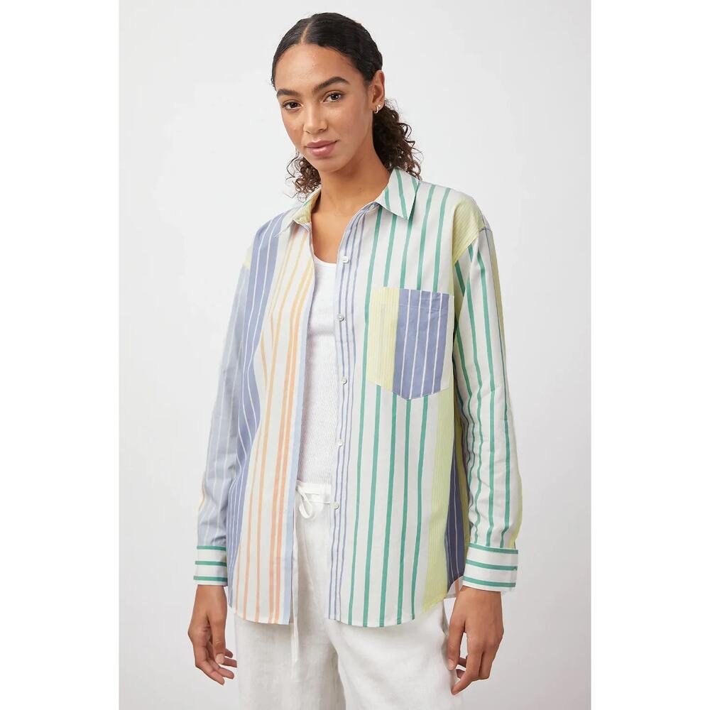 Rails Arlo Button Down In Portofino Stripe